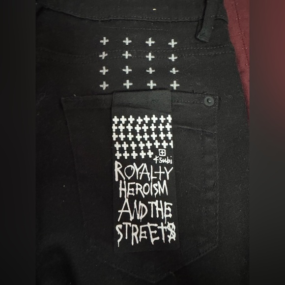 Ksubi Black Slice Jeans Size 29